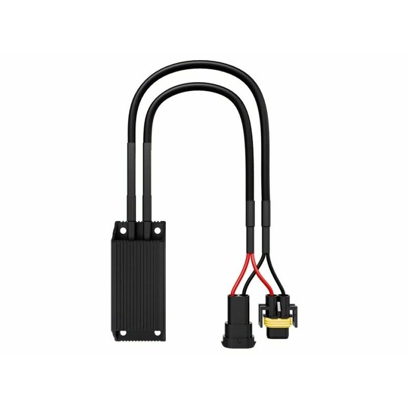 2 decodificadores Canbus H8/H9/H11/H16 para coche, kit de luz LED